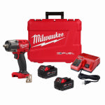 MILWAUKEE Milwaukee M18 2962-22R Series Impact Wrench Kit, Battery Included, 18 V, 5 Ah, 1/2 in Drive, Square Drive TOOLS MILWAUKEE