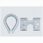 ASSA ABLOY AMERICAS RESIDENTIALI NC Rope Clamp Kit, 1/4 & 3/8 In.