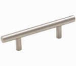 AMEROCK Bar Cabinet Pull, Sterling Nickel, 3 In.