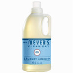 MRS. MEYERS Mrs. Meyer's Clean Day 11557 Laundry Detergent, 64 fl-oz Bottle, Liquid, Rain Water CLEANING & JANITORIAL SUPPLIES MRS. MEYERS
