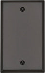 LEVITON MFG CO 1G BRN BLANK WALLPLATE
