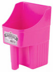 AMERICAN DISTRIBUTION & MFG Feed Scoop, Enclosed, Hot Pink Plastic, 3 Qt. HARDWARE & FARM SUPPLIES AMERICAN DISTRIBUTION & MFG