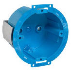 CARLON Carlon BH614R Ceiling Fan Box, 2-3/8 in D, 1-Gang, PVC, Blue ELECTRICAL CARLON