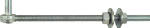 ASSA ABLOY AMERICAS RESIDENTIALI NC 5/8 x 12 In. Zinc Bolt Gate Hook HARDWARE & FARM SUPPLIES ASSA ABLOY AMERICAS RESIDENTIALI NC