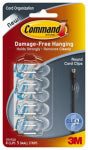 COMMAND Command 17017CLR Cord Clip, Plastic, Transparent ELECTRICAL COMMAND