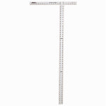 JOHNSON LEVEL & TOOL Aluminum Drywall T-Square, 48-In. TOOLS JOHNSON LEVEL & TOOL