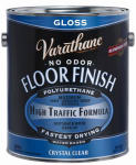 VARATHANE Varathane 230031 Waterbased Polyurethane, Crystal Clear, Gloss, Liquid, 1 gal Can PAINT VARATHANE