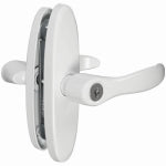ASSA ABLOY AMERICAS RESIDENTIALI NC Screen & Storm Door Lever Latch, White