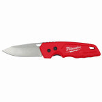 MILWAUKEE Milwaukee FASTBACK Series 48-22-1520 Pocket Knife, 5 in L Blade, Stainless Steel Blade, 1-Blade, Contour-Grip Handle SPORTS & RECREATION MILWAUKEE
