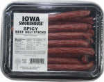 IOWA SMOKEHOUSE Iowa Smokehouse IS-BDS Beef Deli Stick, Spicy, 13 oz, Pack HOUSEWARES IOWA SMOKEHOUSE