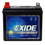 CONTINENTAL BATTERY SYSTEMS 12-Volt Cutting Edge Lawn Tractor Battery, Left Side, 300 Amps OUTDOOR LIVING & POWER EQUIPMENT CONTINENTAL BATTERY SYSTEMS