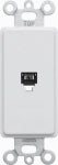 LEVITON MFG CO WHT PHONE JACK ELECTRICAL LEVITON MFG CO