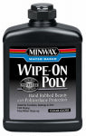 MINWAX COMPANY, THE Gloss Water-Based Wipe-On Poly Wood Stain, Pt. PAINT MINWAX COMPANY, THE