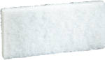 3M COMPANY Cleaning Pad, White, 4-5/8 x 10 In.