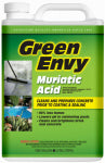 SUNNYSIDE CORPORATION Green Envy Muriatic Acid, Cleans & Preps Concrete, Gallon PAINT SUNNYSIDE CORPORATION   