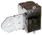 RACO INCORPORATED Switch Box Corner, Long B Bracket, 3 x 2-1/2 In. Deep ELECTRICAL RACO INCORPORATED
