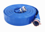 ABBOTT RUBBER CO INC Water/Discharge Hose, Blue PVC, 2 In. Coupled Length x 50 Ft. PLUMBING, HEATING & VENTILATION ABBOTT RUBBER CO INC
