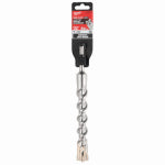 MILWAUKEE ELECTRIC TOOL CORP SDS Plus MX4 4-Cutter Rotary Hammer Drill Bit, 1 x 10 In. TOOLS MILWAUKEE ELECTRIC TOOL CORP