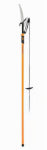 FISKARS Fiskars 393951-1001 Pole Saw and Pruner, 1 in Dia Cutting Capacity, Steel Blade, 7 to 12 ft L Extension LAWN & GARDEN FISKARS