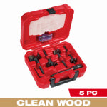 MILWAUKEE ELECTRIC TOOL CORP 5-Pc. Switchblade Selfeed Bit Plumbers' Kit