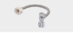 SHARKBITE SharkBite UR24657Z Faucet Connector with Stop Valve, 1/2 in Inlet, FIP Inlet, 1/2 in Outlet, PTC Outlet, 20 in L PLUMBING, HEATING & VENTILATION SHARKBITE