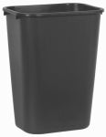 NEWELL BRANDS DISTRIBUTION LLC Wastebasket, Black, 41 Qt.