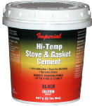 IMPERIAL Imperial KK0295-A Furnace Cement, Paste, Black, 16 oz Tub PLUMBING, HEATING & VENTILATION IMPERIAL