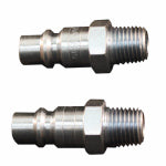 MILTON INDUSTRIES Compression Plug, H-Style, Male, 1/4-In., 2-Pk.