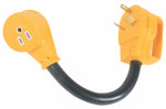 CAMCO Camco USA 55153 Dogbone Adapter, 15 A Female/30 A Male, 125 V, Male, Female AUTOMOTIVE CAMCO   