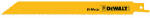 BLACK & DECKER/DEWALT Reciprocating Saw Blade, 8 In., 18-TPI, 5-Pk.