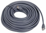 JEM ACCESSORIES, INC. Cat 6 Network Cable, 250Mhz, Gray, 50 Ft.