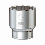 BLACK & DECKER/DEWALT Socket, 12-Point, 3/4 In. Drive, 1-5/8 In.
