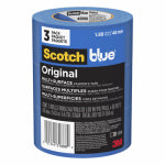 SCOTCH BLUE ScotchBlue 2090-48EVP Painter's Tape, 60 yd L, 1.88 in W, Crepe Paper Backing, Blue, 3/PK PAINT SCOTCH BLUE   