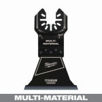 MILWAUKEE Milwaukee 49-25-1241 Blade, 2-1/2 in, 1-5/8 in D Cutting, HCS/Titanium, 1/PK TOOLS MILWAUKEE