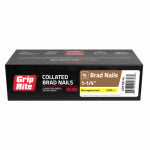 PRIMESOURCE BUILDING PROD. Collated Brad Nails, Electrogalvanized Steel, 1-1/4 In. x 18 Gauge, 5000-Pk. HARDWARE & FARM SUPPLIES PRIMESOURCE BUILDING PROD.