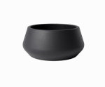 AVERA HOME GOODS LLC Rae Planter, Black Cement, 6 In. LAWN & GARDEN AVERA HOME GOODS LLC   