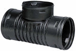 ADVANCED DRAINAGE SYSTEMS Snap Tee, Corrugated, 6-In.