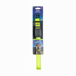 NITE IZE INC NiteDog Rechargeable Lighted Dog Collar, Lime/Green LEDs, Large Dogs