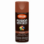KRYLON DIVERSIFIED BRANDS Fusion All-In-One Spray Paint + Primer, Satin Brick, 12-oz. PAINT KRYLON DIVERSIFIED BRANDS