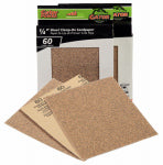 ALI INDUSTRIES Sanding Sheets, Aluminum Oxide, 60-Grit, 4.5 x 5.5-In., 25-Pk. TOOLS ALI INDUSTRIES