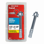 ITW BRANDS 1/2" x 4-1/4" Wedge Anchor 10-Ct. HARDWARE & FARM SUPPLIES ITW BRANDS