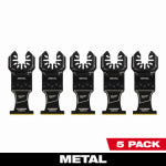 MILWAUKEE Milwaukee 49-25-1505 Blade, 1-3/8 in, Carbide/HCS/Titanium, 2 in D Cutting, 5/PK TOOLS MILWAUKEE