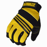 RADIANS Utility Work Gloves, Synthetic Leather Palm, Men's XL