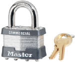 MASTER LOCK CO 1-3/4 In. Laminated Keyed Padlock HARDWARE & FARM SUPPLIES MASTER LOCK CO