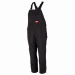 MILWAUKEE ELECTRIC TOOL CORP Freeflex Insulated Bib Overalls, Quilt Lining Black, XL