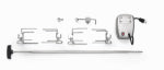 WOLF STEEL ACQUISITION, LLC Commercial Grade Rotisserie Kit for PRO 500 & Prestige�� 500 Grill Models