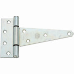 ASSA ABLOY AMERICAS RESIDENTIALI NC Gate T-Hinge, Extra Heavy Duty, Zinc, 6 In.
