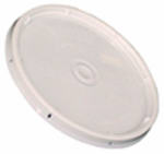 LEAKTITE ENCORE Plastics 20000 Gasketed Lid, HDPE, White PAINT LEAKTITE