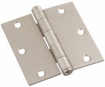 ASSA ABLOY AMERICAS RESIDENTIALI NC Door Hinge, Interior, Square-Edge, Satin Nickel, 3-1/2 In. HARDWARE & FARM SUPPLIES ASSA ABLOY AMERICAS RESIDENTIALI NC