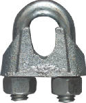ASSA ABLOY AMERICAS RESIDENTIALI NC Wire Cable Clamp, Zinc, 3/8 In. HARDWARE & FARM SUPPLIES ASSA ABLOY AMERICAS RESIDENTIALI NC